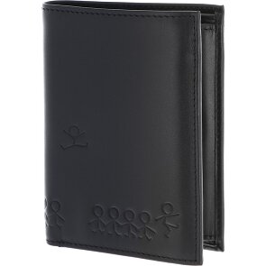 oxmox Leather Wallet RFID protection Genuine Leather 13 cm