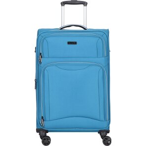 d&n Travel Line 9204 4 wheels Trolley M 66 cm with expansion pleat
