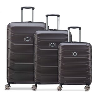 Delsey Paris Meteor 4 wheels Suitcase set 3-piece with expansion pleat Delsey Paris Meteor 4 wheels Suitcase set 3-piece with expansion pleat