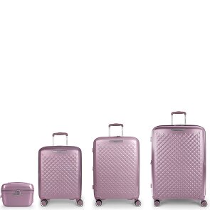 Gabol Queens 4 wheels Suitcase set 4-piece with expansion pleat