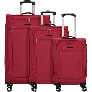 Cocoono Monterrey 4 wheels Suitcase set 3-piece with expansion pleat