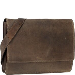 Harold's Antic Briefcases Messenger Genuine Leather 38 cm Laptop compartment