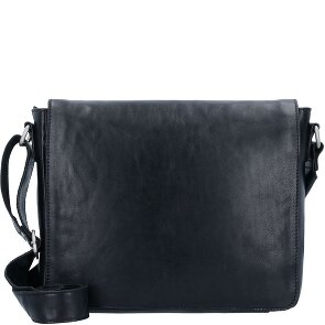 Leonhard Heyden Cambridge Messenger leather 32 cm laptop compartment