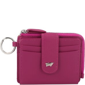 Braun Büffel Joy Credit card case RFID protection Leather 11 cm