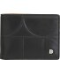  Up Wallet RFID protection Leather 11 cm Variant black-orange