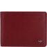  Polo Wallet RFID protection Genuine Leather 12.5 cm Variant rot