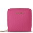 Bologna Leather Medium Zip-Around Wallet Leather 10 cm Variant hot pink