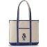  Canvas Bear Shopper Bag 32.5 cm Variant ecru-indigo sky