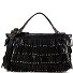  Melissa Handbag Genuine Leather 34 cm Variant nero