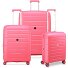  Starlight 3.0 4 wheels Suitcase set 3-piece with expansion pleat Variant coral pink