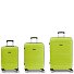  Midori 4 Roll Suitcase Set 3pcs. Variant pistachio