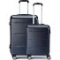  5583 4 wheels Suitcase set 2-piece Variant blau