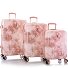  Black Camo 4 wheels Suitcase set 3-piece with expansion pleat Variant rose
