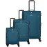 Umbria 4 wheels Suitcase set 3-piece with expansion pleat Variant petrol Umbria 4 wheels Suitcase set 3-piece with expansion pleat Variant petrol
