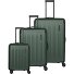  Dynamiic 4 wheels Suitcase set 3-piece with expansion pleat Variant grün