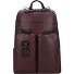  Harper backpack RFID leather 40 cm laptop compartment Variant dark brown