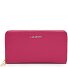  Bologna Leather Wallet Leather 19 cm Variant hot pink