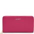  Bologna Leather Wallet Leather 19 cm Variant hot pink