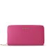  Bologna Leather XL Zip-Around Wallet Leather 19 cm Variant hot pink