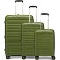 Travel Line 4700 4 wheels Suitcase set 3-piece with expansion pleat Variant olive green Travel Line 4700 4 wheels Suitcase set 3-piece with expansion pleat Variant olive green