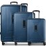  Essentials 14 4 wheels Suitcase set 3-piece Expandable Variant dark blue metallic