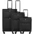  Dynamo 4 wheels Suitcase set 3-piece Variant black
