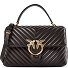  Love Lady Handbag Genuine Leather 26 cm Variant marrone marasca