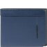  Russel Wallet RFID protection Leather 10.5 cm Variant blue