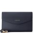  Bologna Leather Clutch shoulder bag leather 23 cm Variant navy