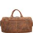  Vintage weekender travel bag leather 50 cm Variant braun