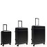 Zuna 4 wheels Suitcase set 3-piece Variant onyx schwarz