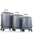  Vantage 4 wheels Suitcase set 3-piece with expansion pleat Variant slate blue