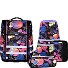  Perfecto School bag set 5-piece Variant Black
