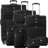  Star 2.0 4 wheels Suitcase set 7-piece Variant black
