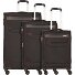  Denver 4 wheels Suitcase set 3-piece Variant schwarz
