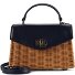  Farrah Handbag 19.5 cm Variant light walnut  refined navy