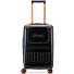  JH002B 4 wheels Cabin trolley XL 55 cm with expansion pleat Variant black