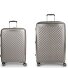  Queens 4 wheels Suitcase set 2-piece with expansion pleat Variant champagne