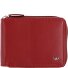  Polo Wallet RFID protection Genuine Leather 12.5 cm Variant rot