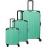  Cruise 4 wheels Suitcase set 3-piece Variant light aqua