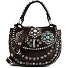  Afrodite Mini Bag Handbag Genuine Leather 18 cm Variant moro