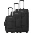  Bolonia travel bag set 3 pcs. Variant black