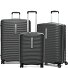  Vega 4 wheels Suitcase set 3-piece with expansion pleat Variant anthracite