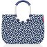 Loopshopper L frame shopper bag 46 cm Variant frame signature navy Loopshopper L frame shopper bag 46 cm Variant frame signature navy