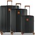  Ferrara 4 wheels Suitcase set 3-piece Expandable Variant black