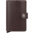 Miniwallet Original credit card case wallet RFID leather 6.5 cm Variant chocolate Miniwallet Original credit card case wallet RFID leather 6.5 cm Variant chocolate