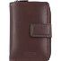  Donna Giulia wallet leather 9 cm Variant dunkelbraun