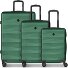  Edition 03 4 wheels Suitcase set 3-piece Variant dark-green