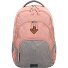  Basic backpack 45 cm laptop compartment Variant rosa-grau