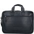  Wax Pull Up Briefcase Leather 40 cm Laptop compartment Variant black